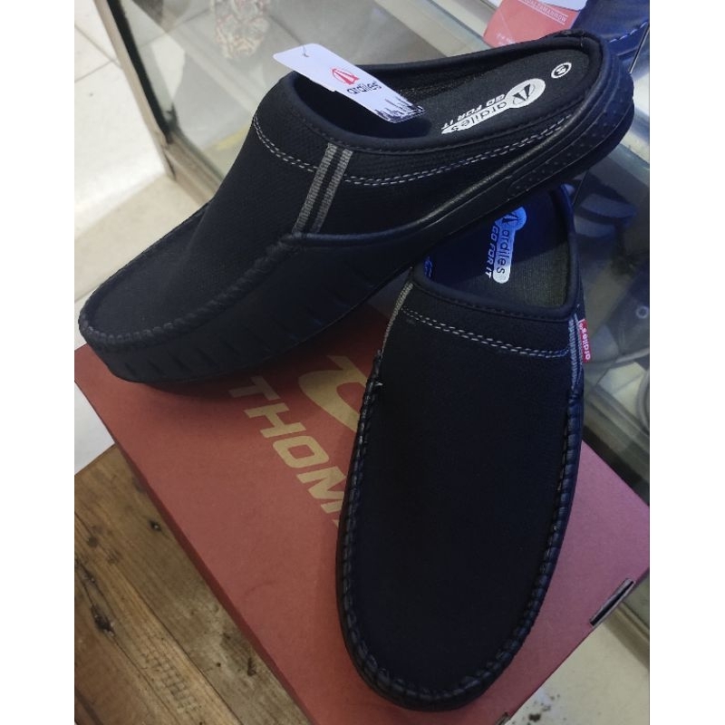 TERLARIS TERMURAH Sepatu Slop Slip On Ardiles Hitam/Sepatu Slop Ardiles Kanvas/Sepatu Slip On Ardile