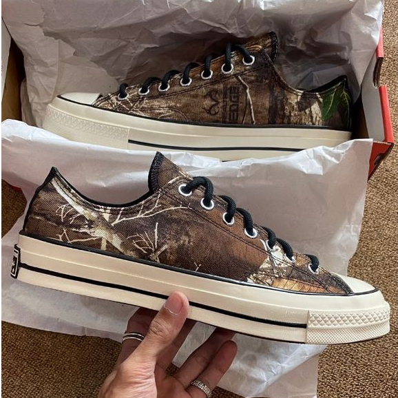 Converse Chuck Taylor 70s Ox Real Tree Edge (UH037) • Colour : Camo / Black