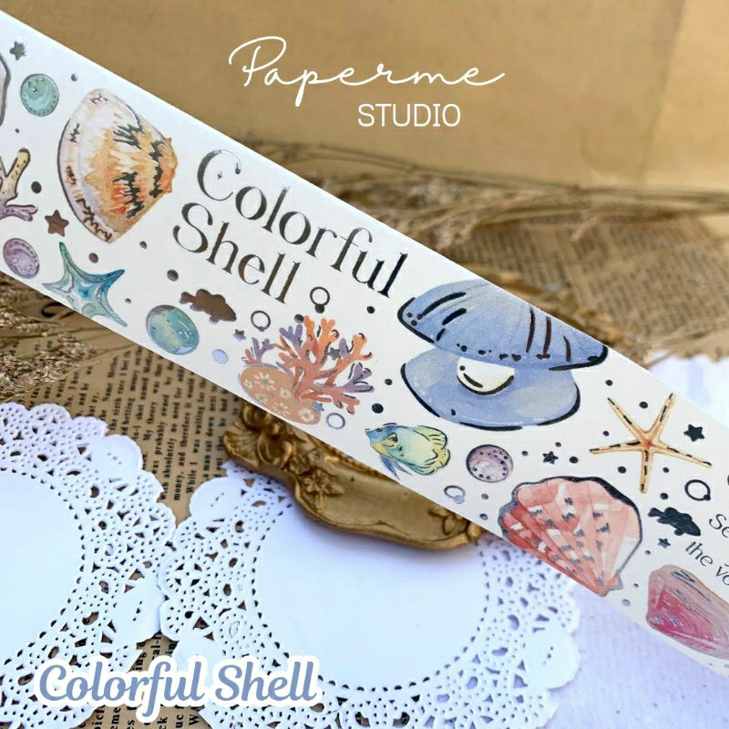 

MASKING TAPE - sticker washi share per lembar super cute lucu aesthetic decor jurnal by Papermestudio