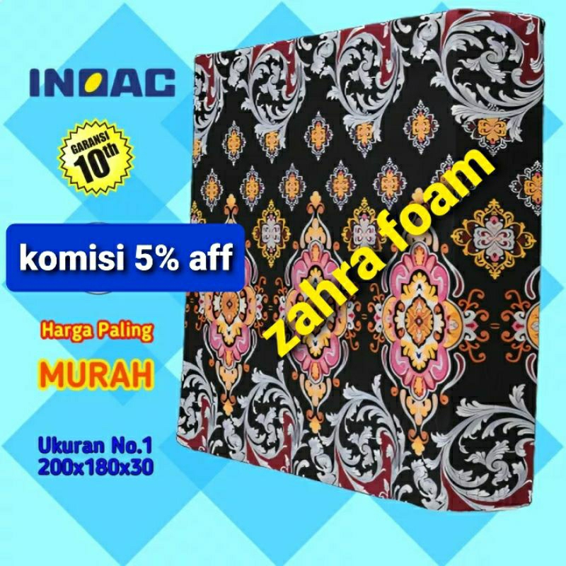 [200X180X30] ASLI KASUR BUSA INOAC NO 1 DAN 2 TEBAL 30/20 CM ORIGINAL GARANSI 10 TAHUN DIJAMIN TIDAK