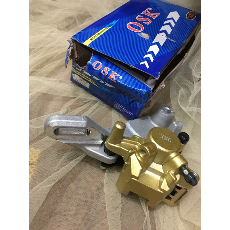 CALIPER SET CAKRAM BAWAH MX NEW OSK BELAKANG MASTER REM CAKRAM BELAKANG MX NEW