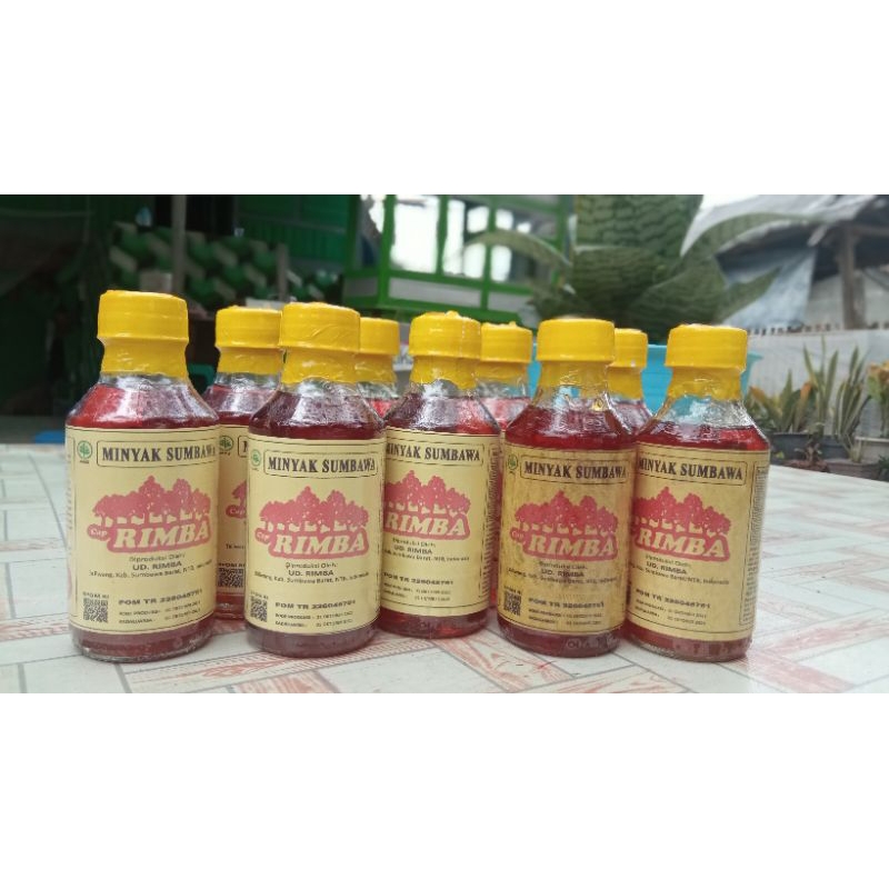 Minyak Sumbawa cap Rimba Asli original SUMBAWA/NTB
