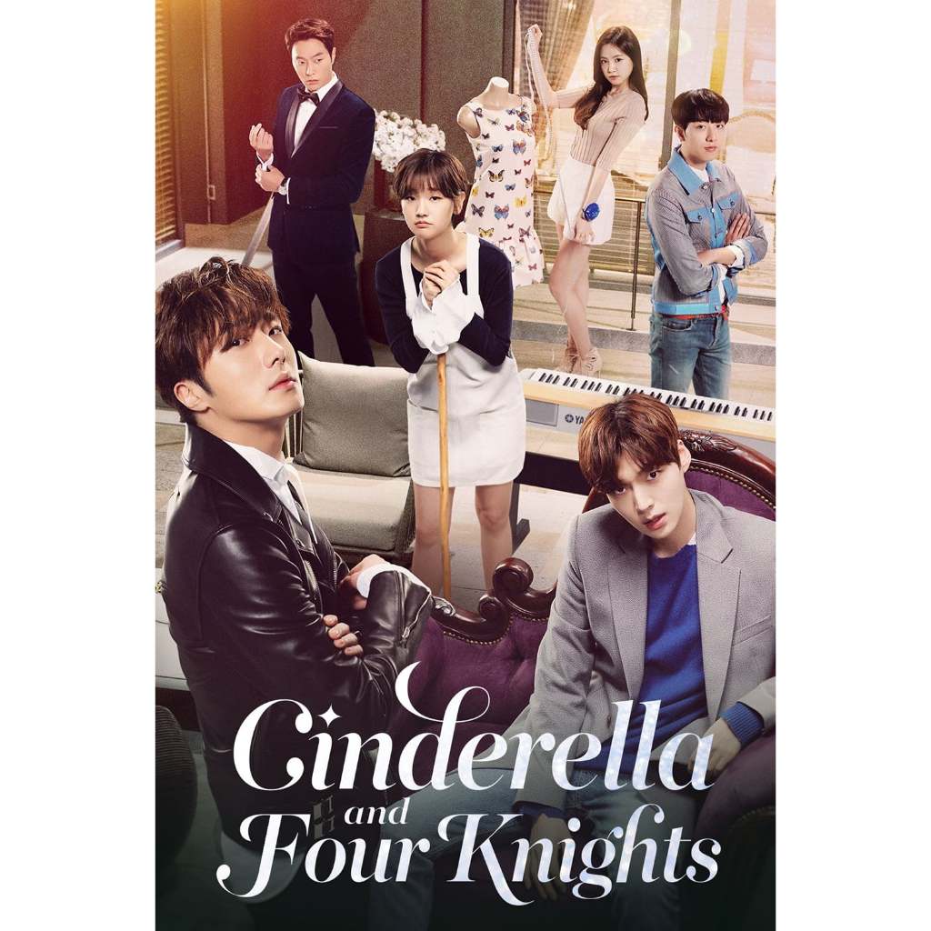 dvd kaset drama korea Cinderella and Four Knights (2016)
