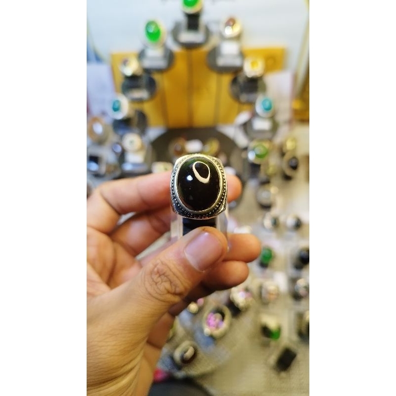 Batu Akik Yaman Wulung Asli