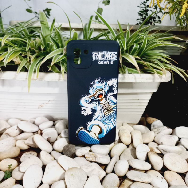 Case Samsung Galaxy A03 Softcase Gambar Kartun Anime One piece Luffy Gear 5 Five Fifth SM-A035F SM-A