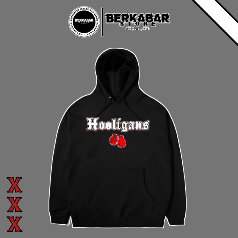 [02] Hoodie Hooligans - Original Product [Plastisol] •BerkabarStore•