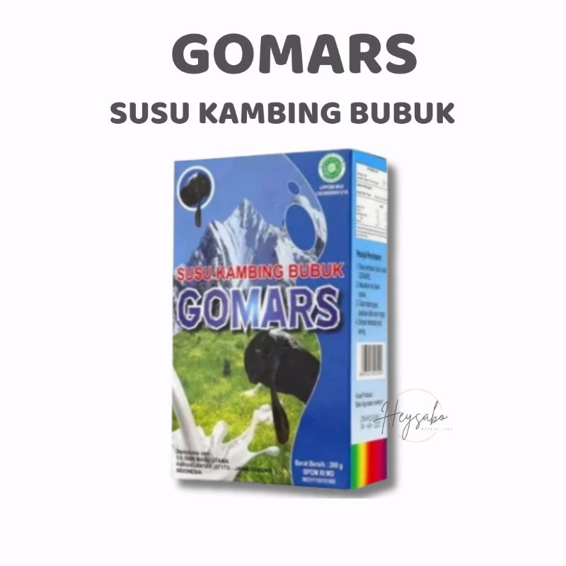 

Gomars Susu Kambing Etawa 200 g / Susu Etawa Bubuk