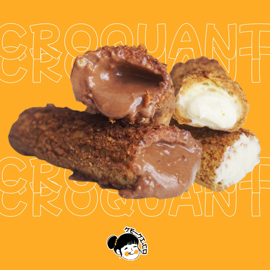 

Croquant Choux by KEKI / Kue Sus / Kue Sus Jepang / Kue Choux / Kue Soes / Choux Au Craquelin Mix / Mini Choux / Diplomat Cream