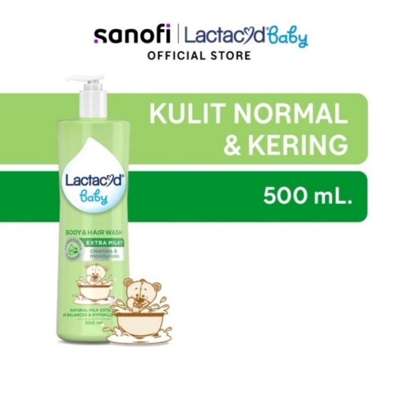 Makassar Lactacyd baby milky 500ml Lactacyd baby 500ml hijau murah