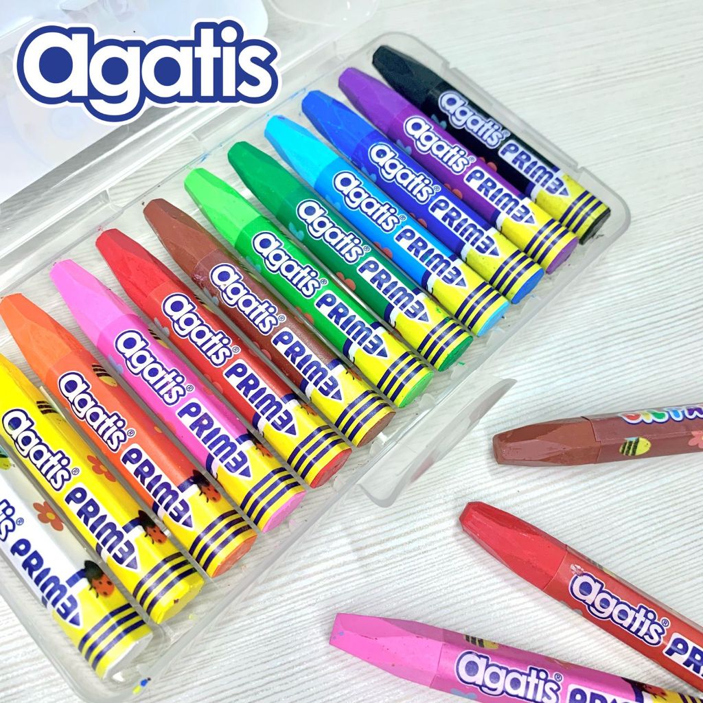 

AGATIS PRIME CRAYON OIL PASTEL / CRAYON MINYAK KUALITAS PRIME