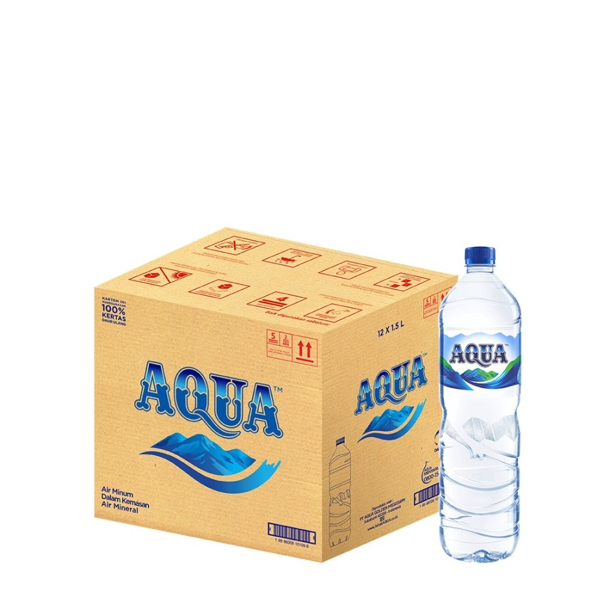 

Aqua Botol 1500mL Per dus