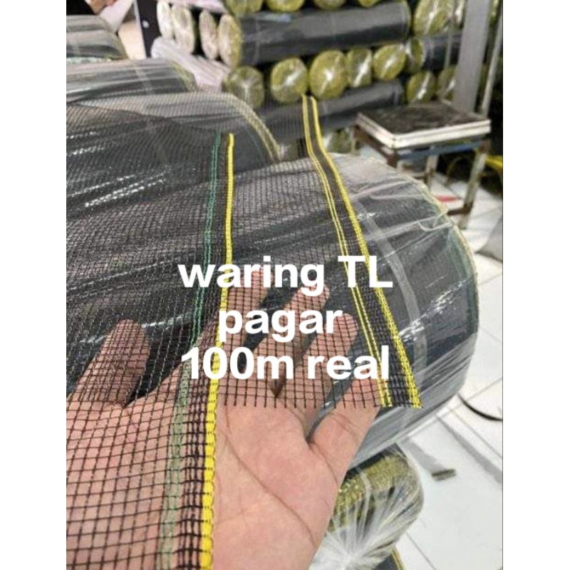 waring pagar jangkar 100meter waring TL waring kebun safety net