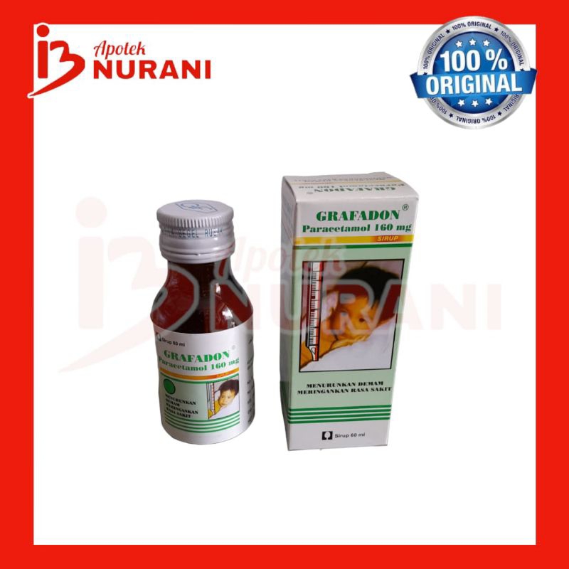 GRAFADON SIRUP obat deman dan nyeri anak