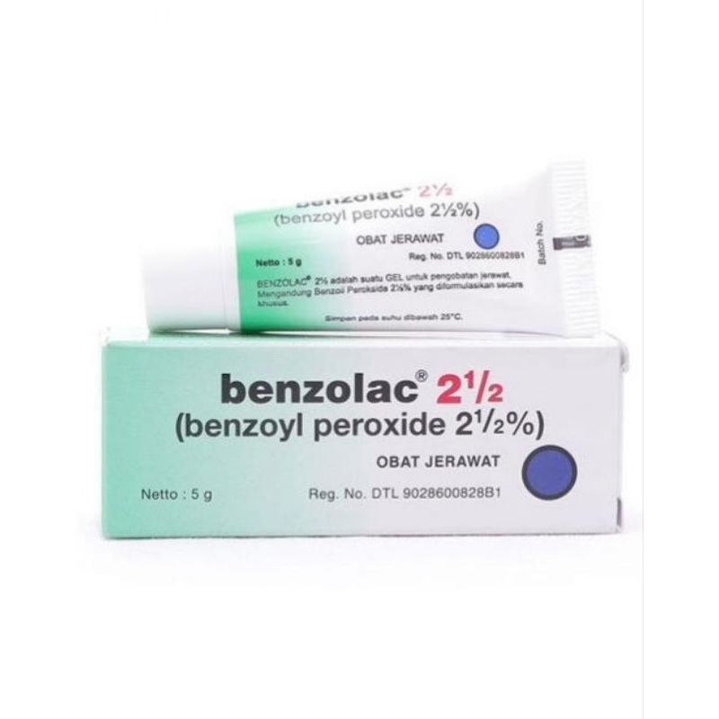 benzolac 2,5% 5 gram / benzolac murah