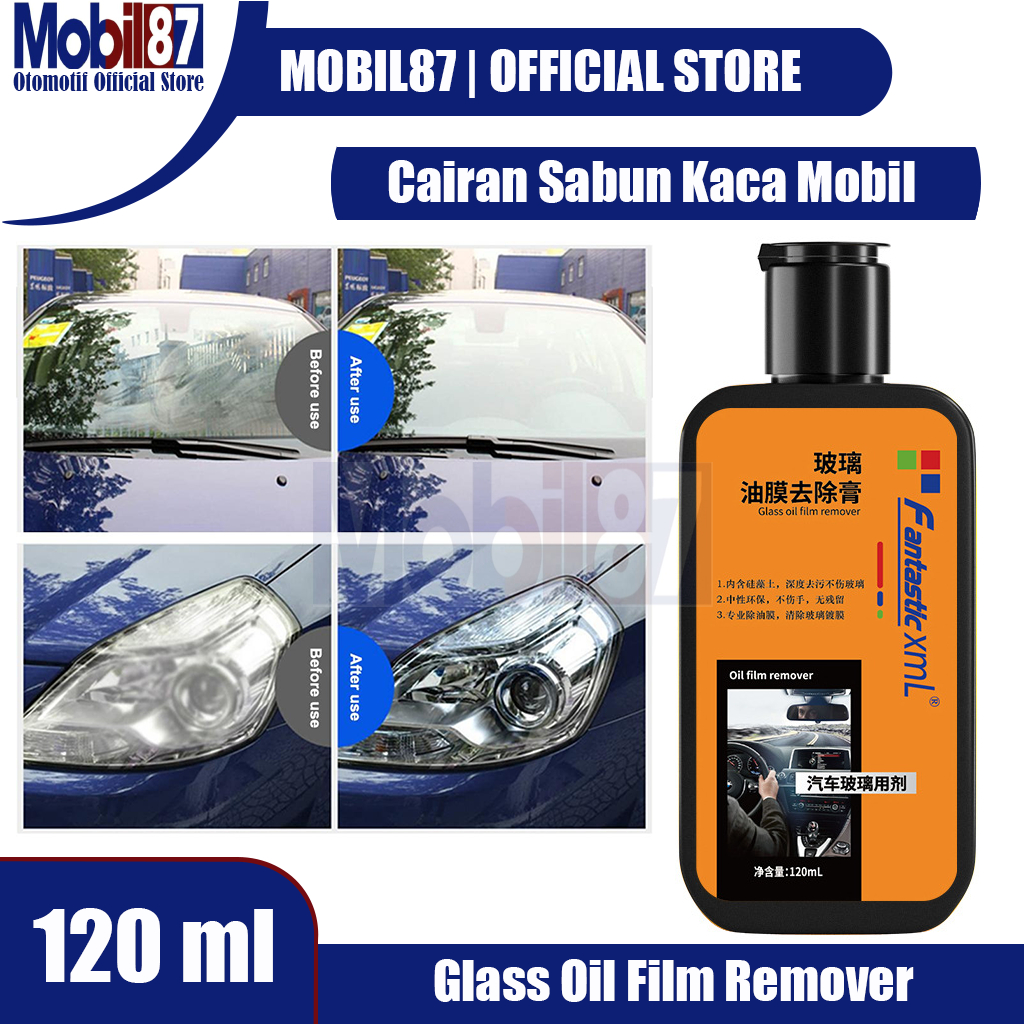 Cairan Glass Cleaning Polishing Paste Hydrophobic Coating Fantastic xmL Cairan Sabun Kaca Mobil Glas
