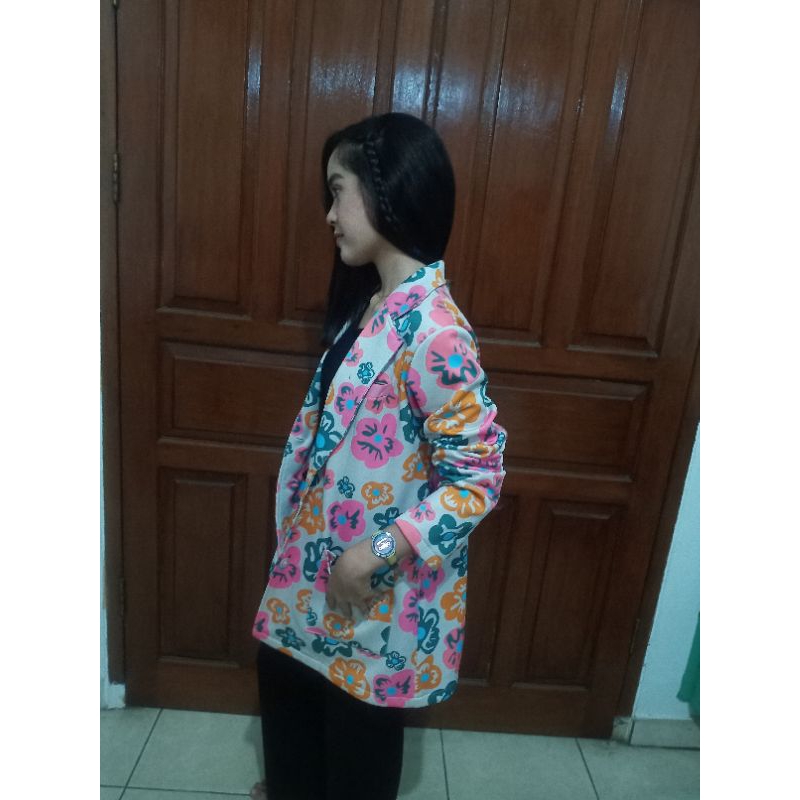 Flowery Blazer Calla The Label