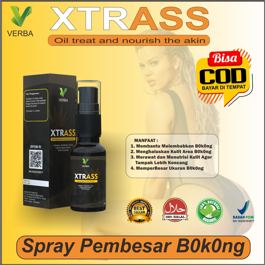 xtrass pembesar bokong cepat permanen