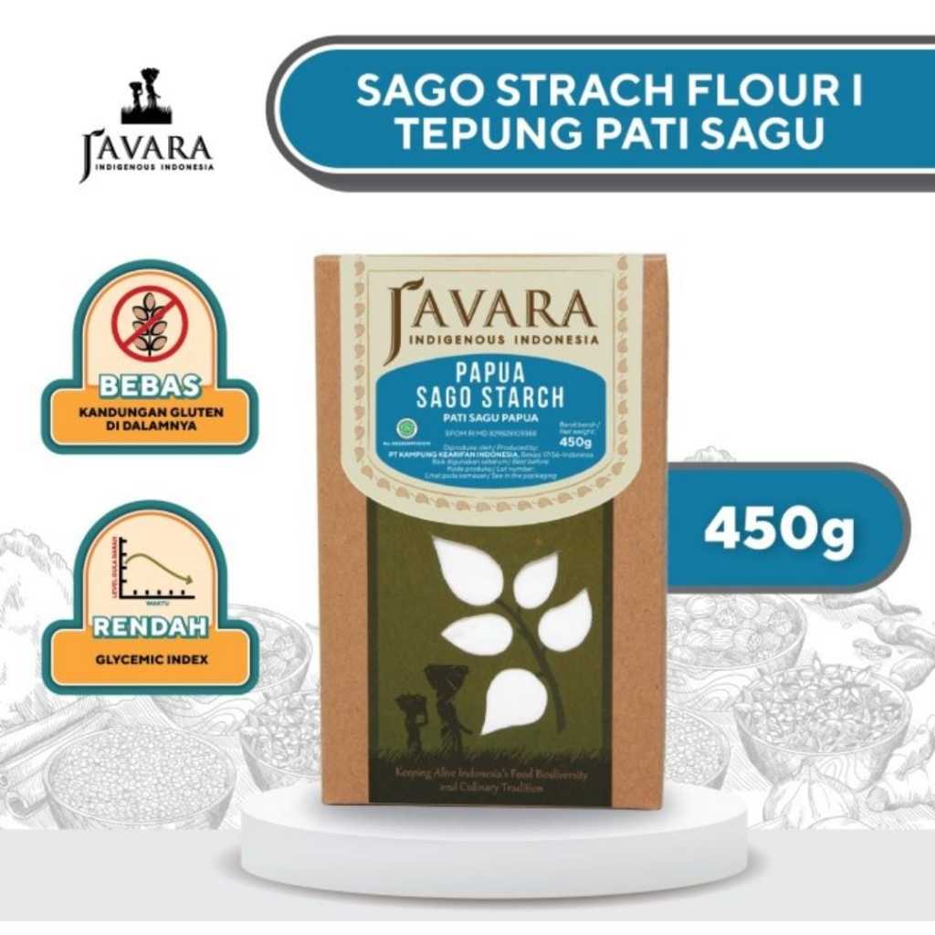 

Javara - Tepung Sagu (gluten free) - 450 gr