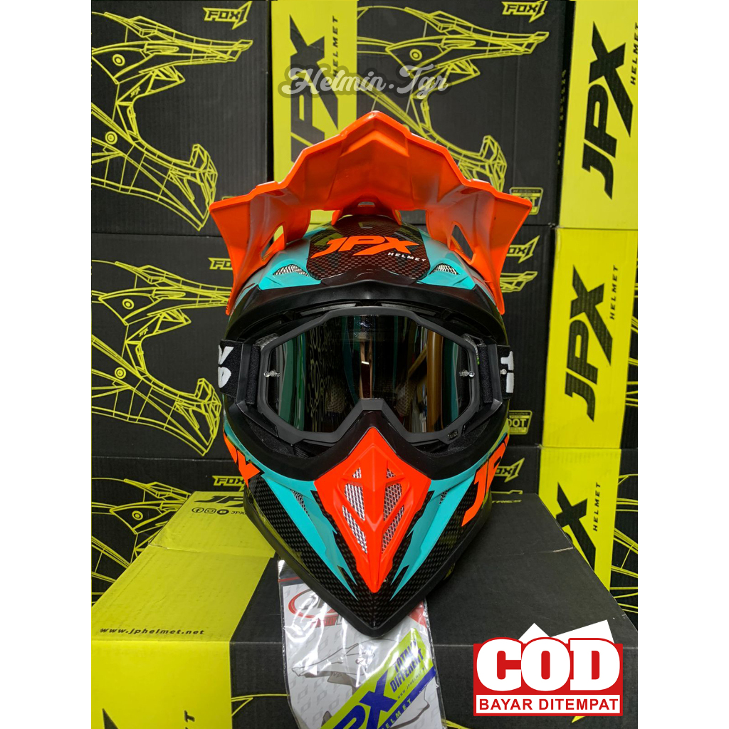 HELM JPX CROSS FOX1 X34 ORIGINAL REAL PICT & VIDEO 100%