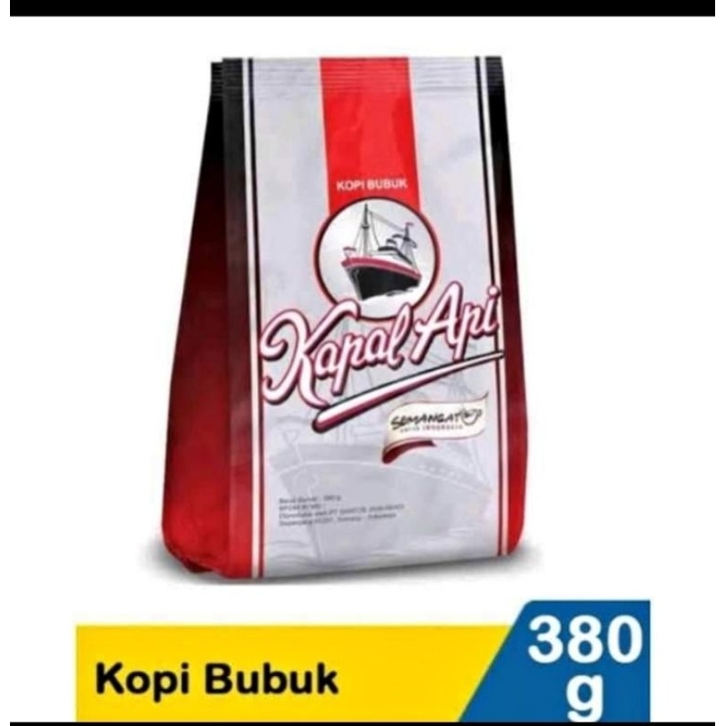 

KOPI BUBUK KAPAL API SILVER 380 GRAM