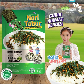 

Nori Tabur Rumput Laut Panggang - 60g Norigo Original
