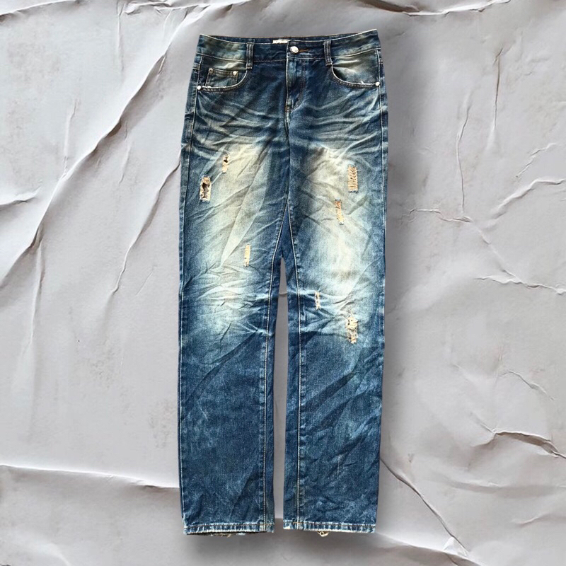 Celana Jeans Fading