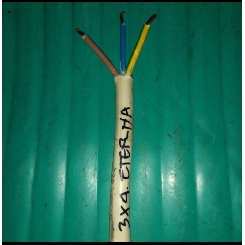 kabel eterna 3x4 Mili x 1 meter kabel buat meter listrik kabel besar