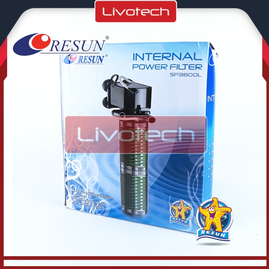 Pompa Air RESUN SP-3800L Aquarium Internal Power Filter Sp3800l 3800 L Merk Resun