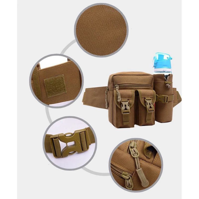 RECOMMENDED tas pinggang Tactical air minum botol
