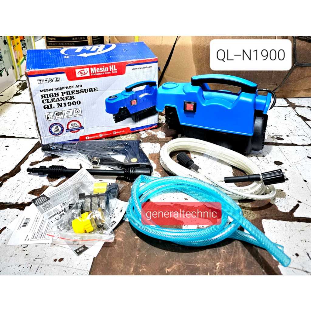 Jet Cleaner H&L QL1900 580watt QL N1900 H&L High Pressure Jet QL-N1900