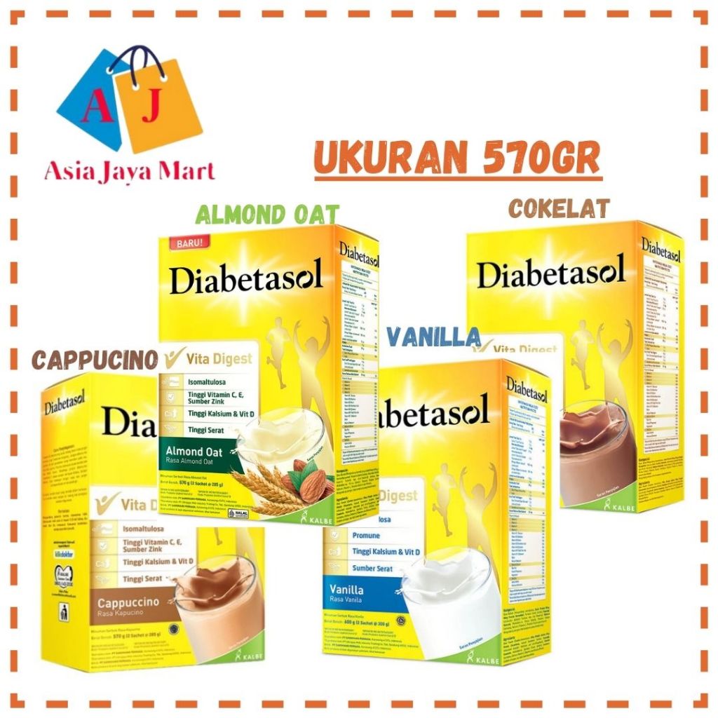 

DIABETASOL SUSU 570GR