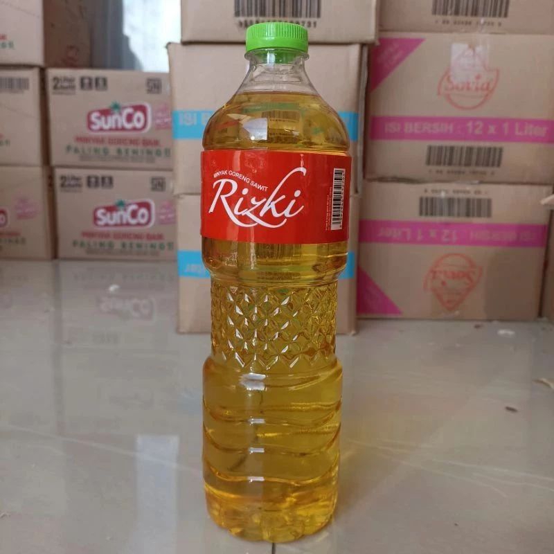 

minyak goreng rizki 1 liter x 2