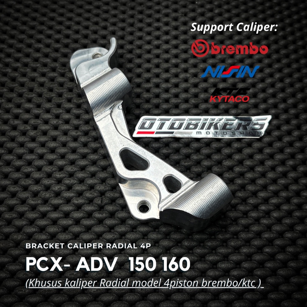Breket Kaliper Radial Pitch 100 108 mm Brembo PCX 150 160 Disc 260 mm