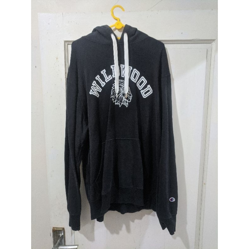 JAKET MOTOR HOODIE CHAMPION ORIGINAL SECOND