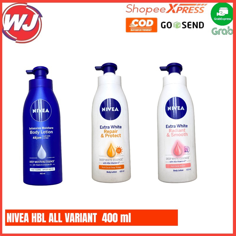 NIVEA BODY LOTION ALL VARIANT PUMP