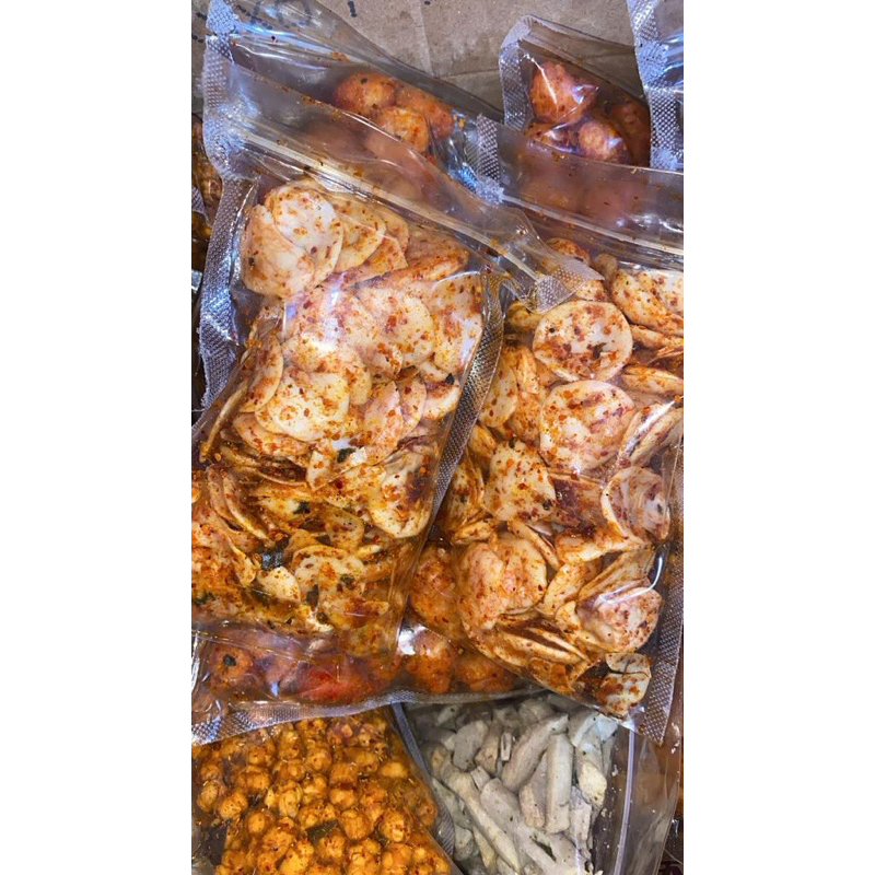 

Kerupuk Bawang Extra Pedas Daun Jeruk