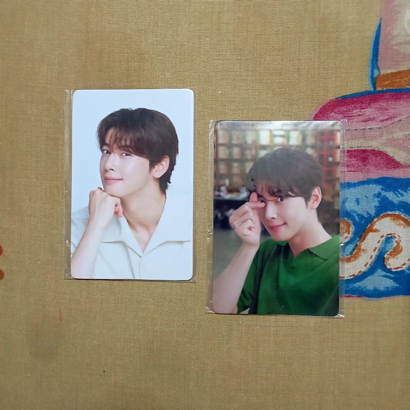 Cha Eun Woo Official Photocard PC Subway