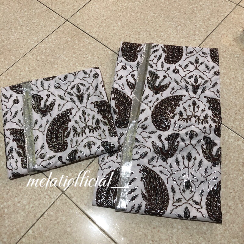 kain prada pengantin sido asih / kain batik / kain batik prada /kain lembaran