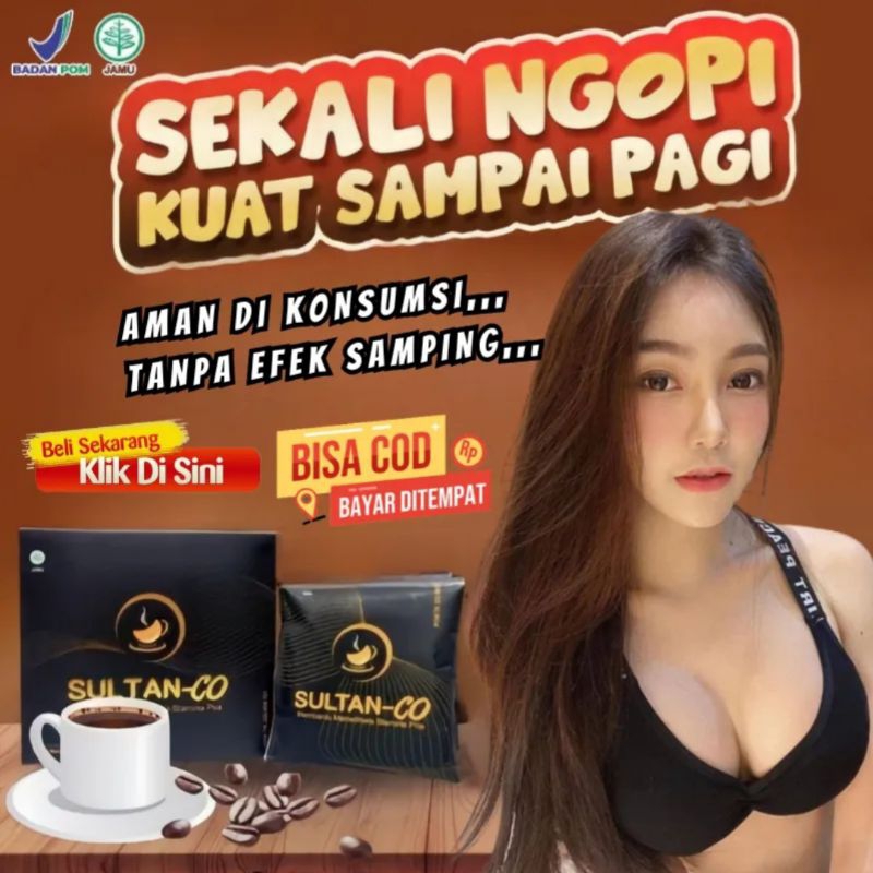 

KOPI SULTAN CO / KOPI STAMINA PRIA ASLI ORIGINAL 1 SACHET