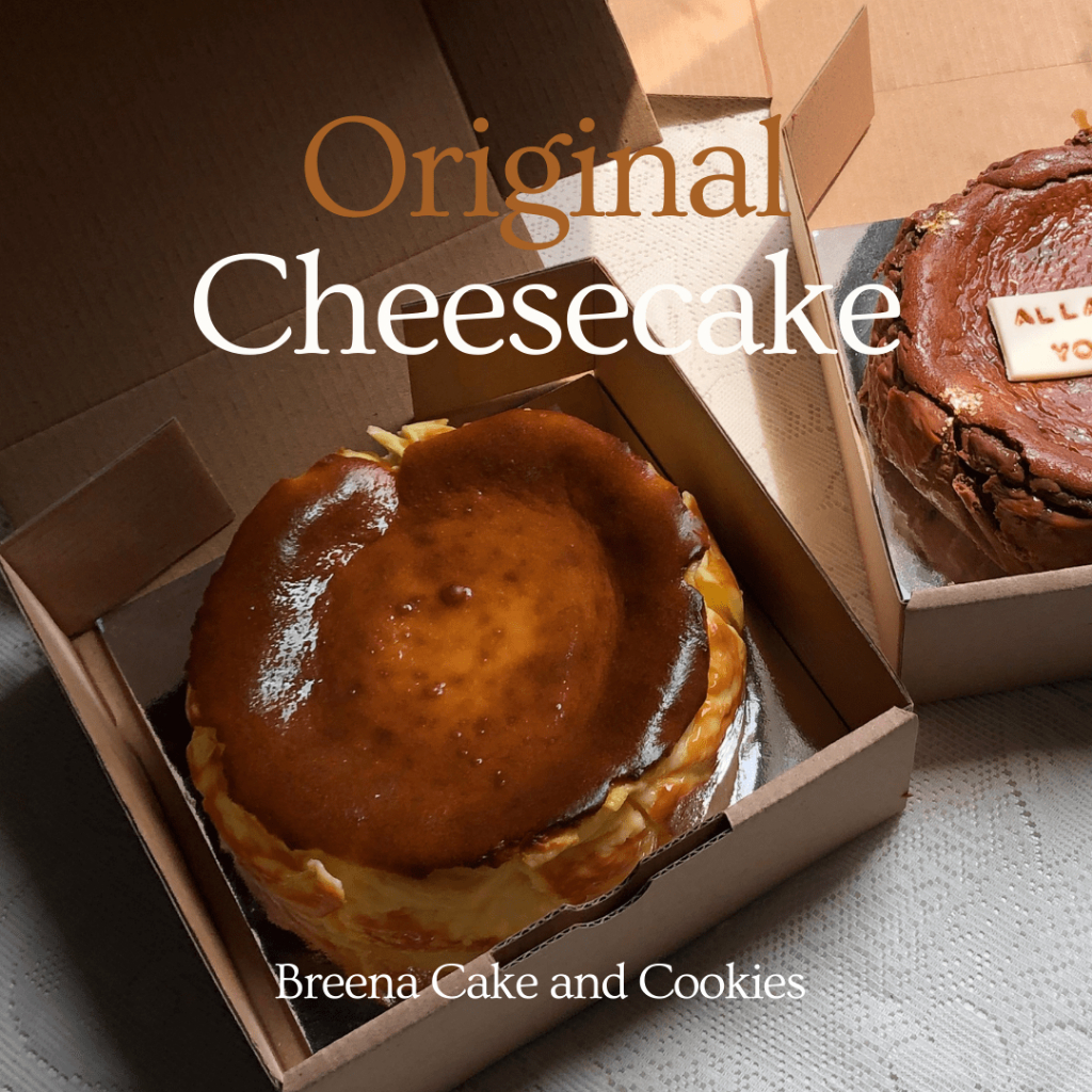 

Basque Burnt Cheesecake - Kue Ultah - Hampers