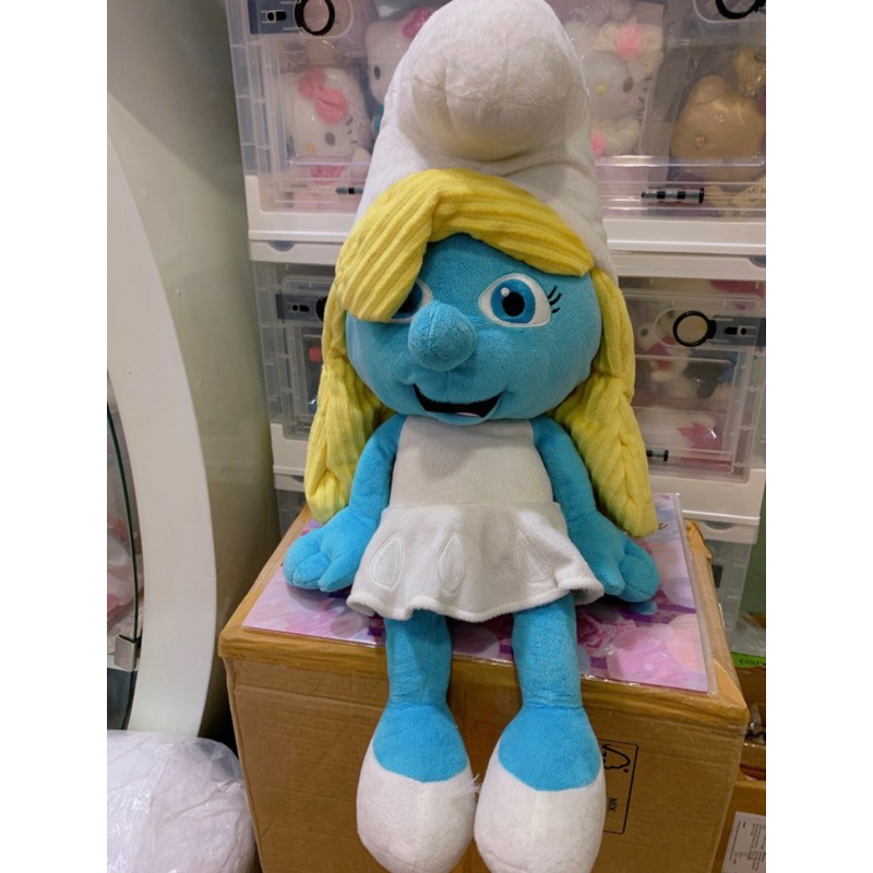 boneka smurfette cewe smurf