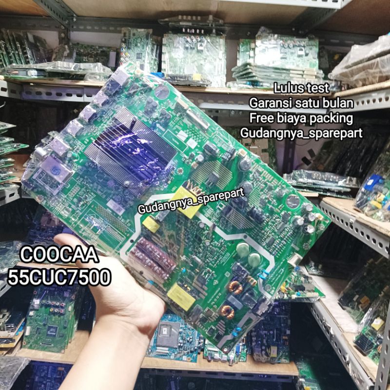 MB MAINBOARD COOCAA 55CUC7500 MOBO MODUL MESIN TV MOTHERBOARD