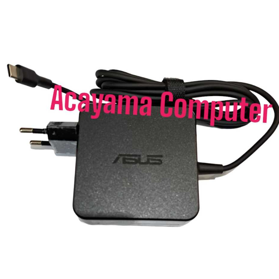 Adaptor Charger Asus Zenbook Flip S Chromebook Flip 20V 3.25A USB C