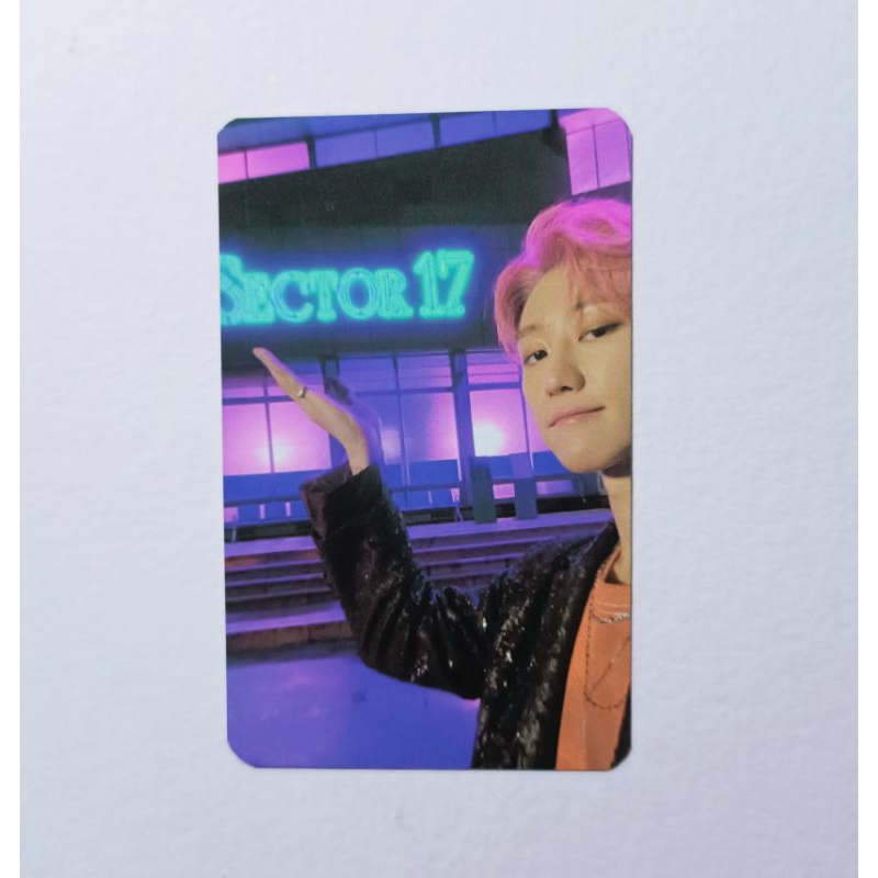 Photocard The 8 Minghao Seventeen Sector 17 LD Soundwave Pink Hair PC Official