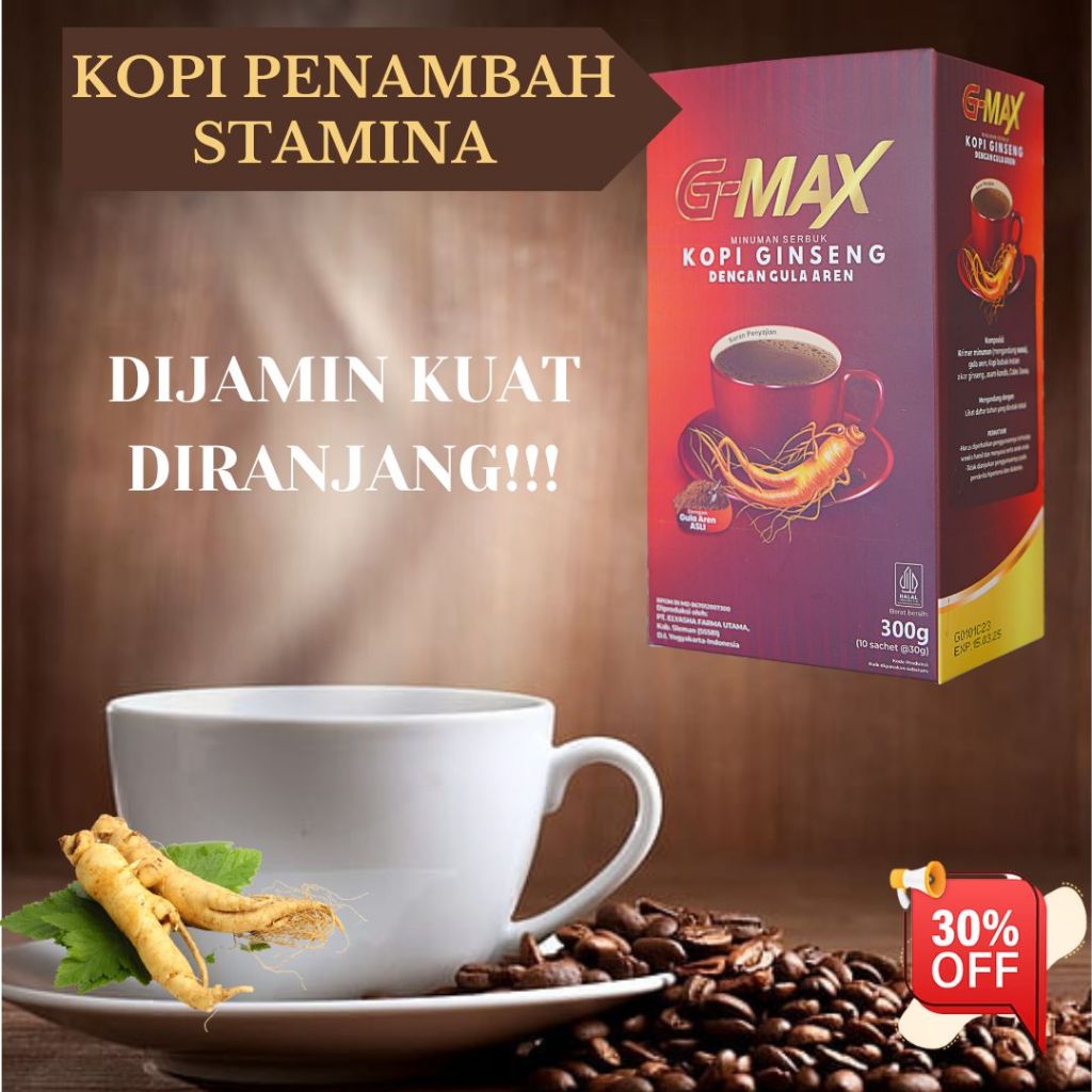 

SPESIAL PROMO Kopi G-Max Kuat Pria Tahan Lama Original Tingkatkan Stamina Vitalitas Pria Tahan Lama Privasi aman