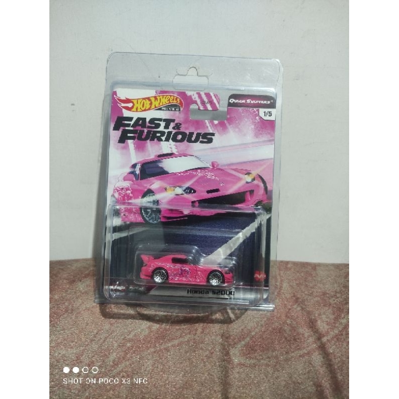 hotwheels fast furious quick shifters honda s2000 pink