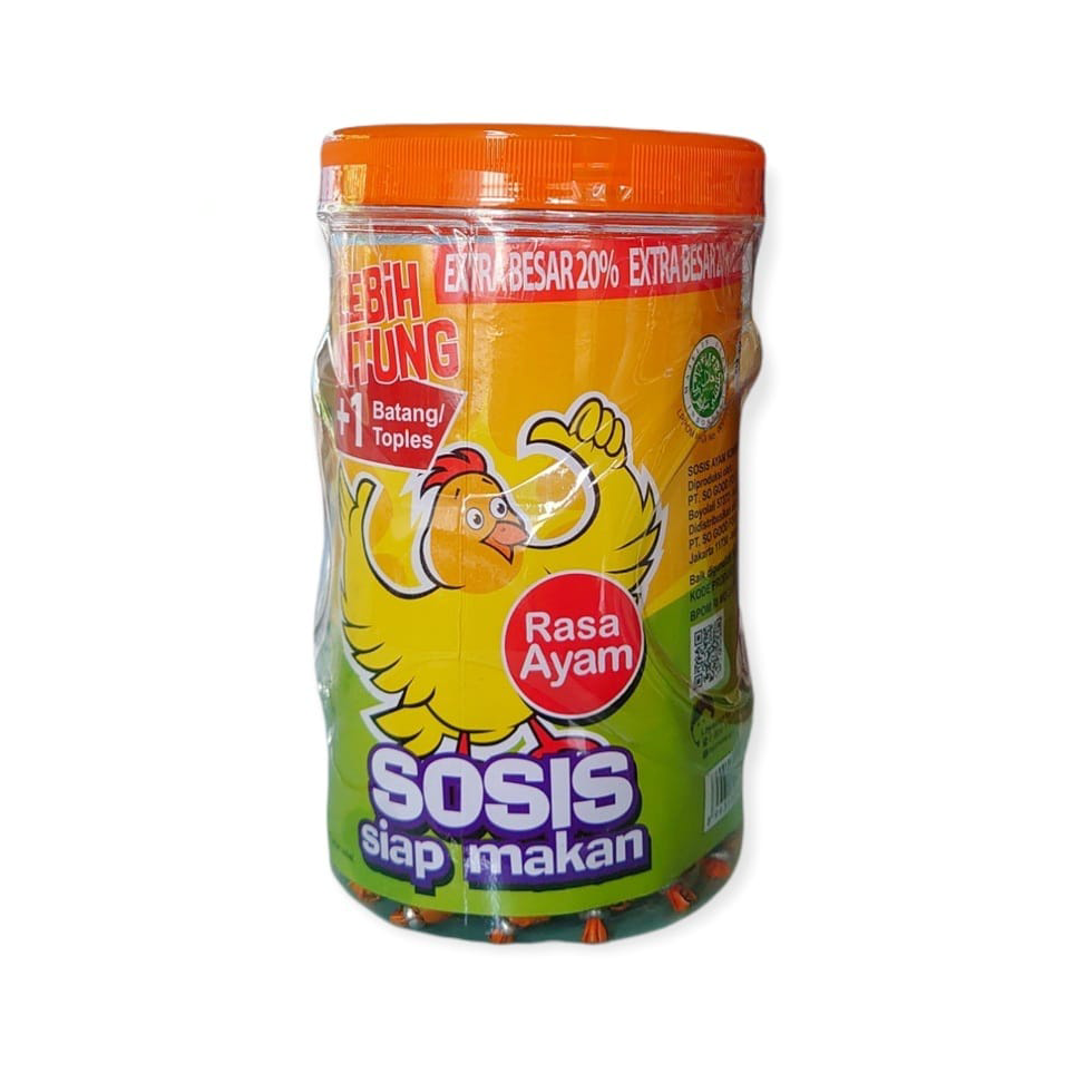 

NCKP0865 Sosis So Nice Ayam / Sapi / Otak-Otak (24+1 Pcs @17g)