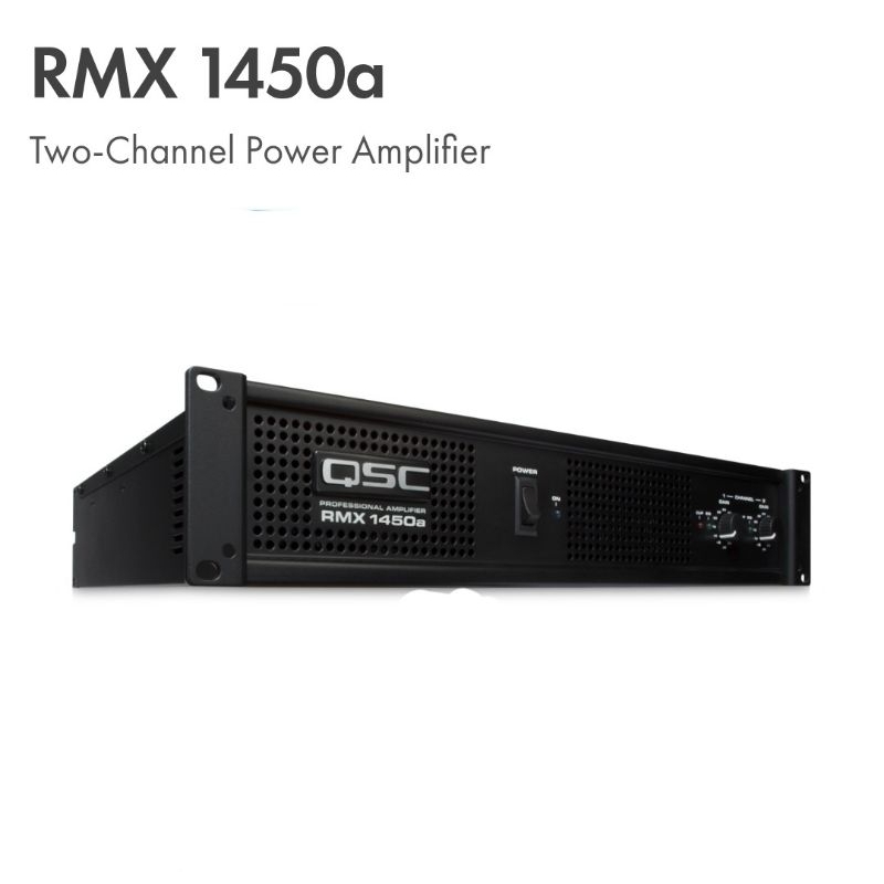 Power QSC RMX1450a | QSC RMX 1450a | QSC RMX 1450 a (2×260 Watt @8 Ohm)
