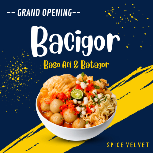 

Bacigor - Baso Aci Batagor Spicy Velvet