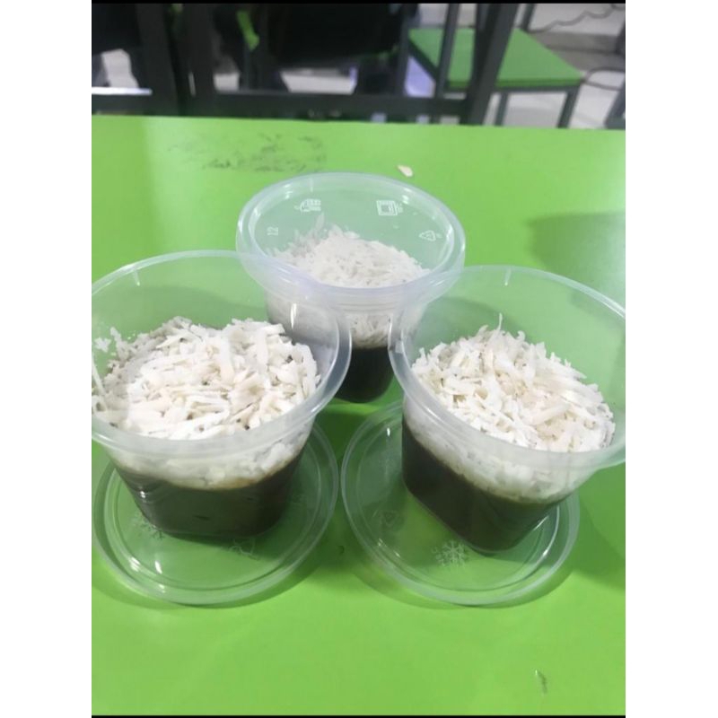 

puding + toping keju